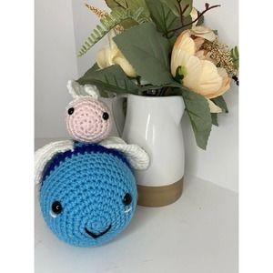 Simple Creations Papa & Me Bizzy Bee Decorative Stuffed Animals Crochet